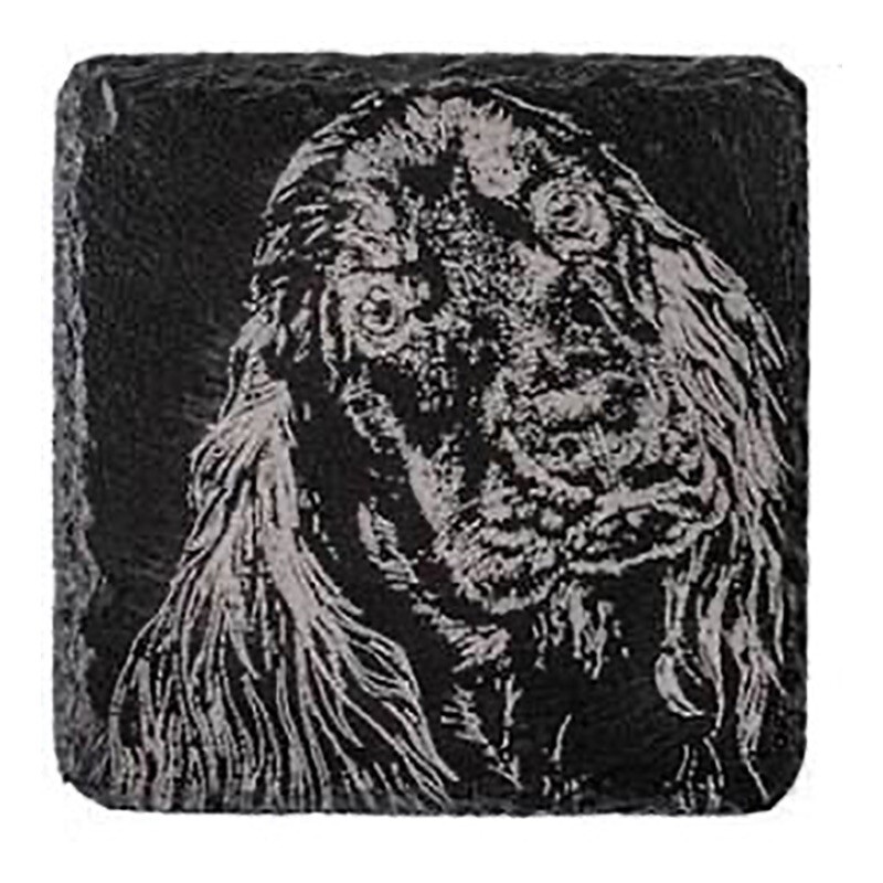 Spaniel Single Slate Coaster by The Just Slate Company