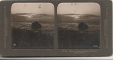 STEREO VINTAGE PRINT PHOTOGRAPH - RUGEN GERMANY VERY RARE