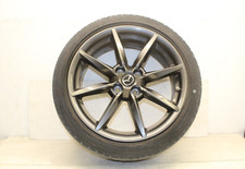 2016-2021 Mazda MX-5 Miata oem 17x7 wheel with tire 8 spoke 4 lug 4x100