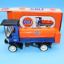 Ertl 1910 Gulf Mack Manhattan 4-ton Tanker Coin Bank Diecast NEW 1996 Stock H298