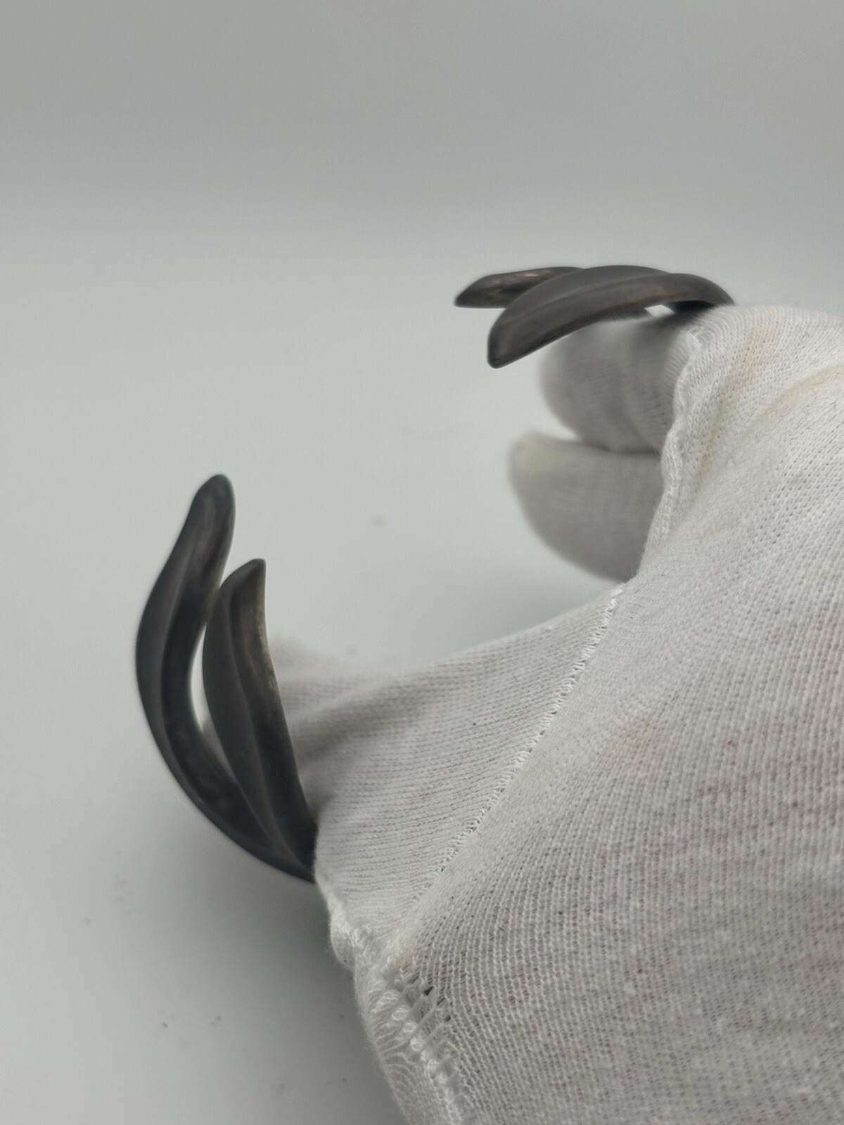 Solid Sterling Silver Adjustable Bracelet TM-105 … - image 9