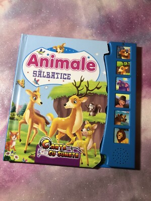 Romanische Karten Karten cu sunete Tier Salbatice Kartonkarten