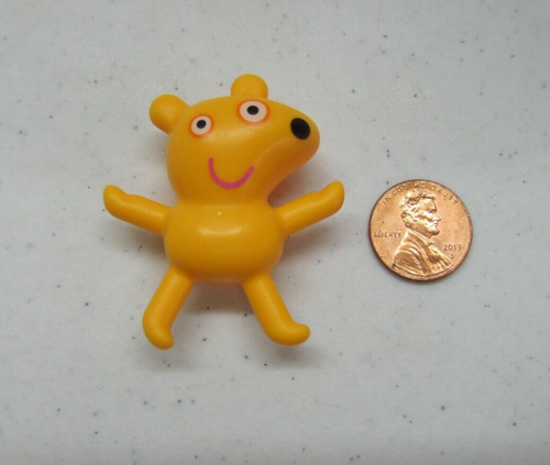 New Lego Duplo PEPPA PIG'S STUFFED TEDDY BEAR ANIMAL FRIEND in Yellow
