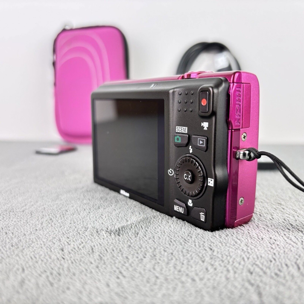 Nikon S6200 Pink 20MP Camera User Friendly for Beginners and