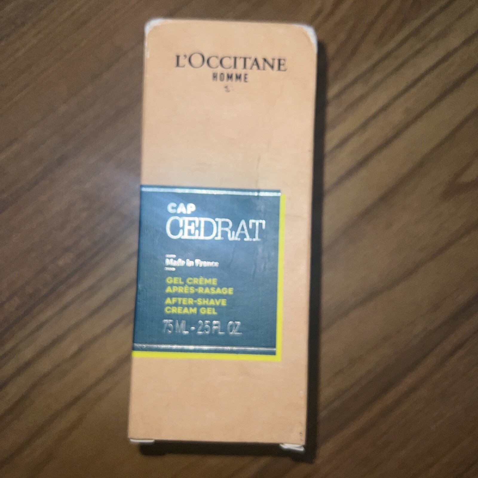L’OCCITANE Cap Cedrat After Shave Cream GEL 75ml Boxed for sale online