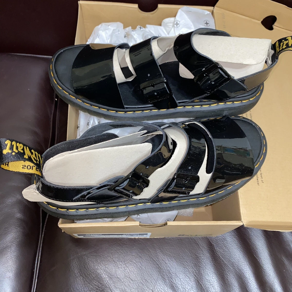 Patent dr sales marten sandals