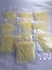 1000 PCS 4" inch Mil-Spec Network Cable Wire Tie Zip Lock Strap 18 Lbs 10pk 100