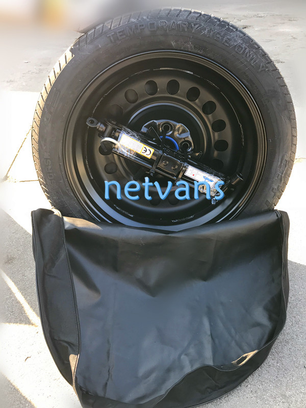 Pack roue de secours 17" Hyundai ix20 avec cric pour une autonomie totale