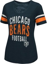 G-III NFL Sports Women's Chicago Bears Motion V-Neck T-Shirt