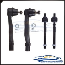 4pc Inner Outer Tie Rod End Link Steering Parts Fits 1996 -1999 2000 Honda Civic