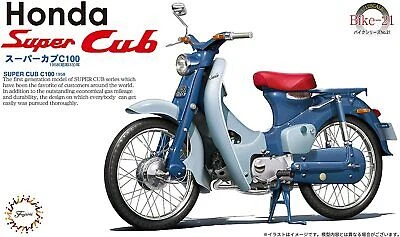 Fujimi Model 1 12 Bike Series No.21 Honda Super Cub C100 1958