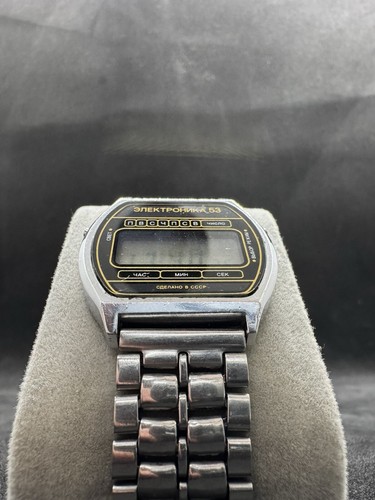 Elektronika 53 LCD Digital vintage quartz Soviet Era watch - Picture 7 of 20
