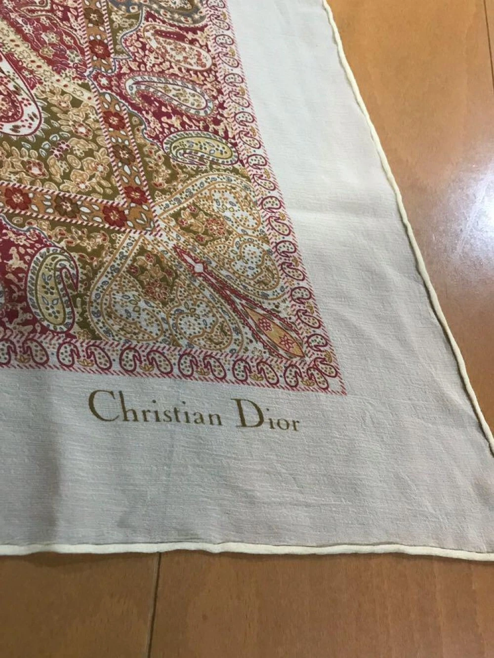 Christian Dior grande écharpe 110cm 43
