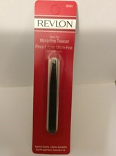 RevlonTweezer, SLANT Tip MICRO FINE TWEEZER - MADE IN USA -NEW AND SEALED 06303