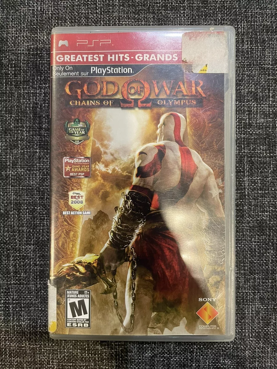 Buy the God Of War Chains Of Olympus PSP CIB