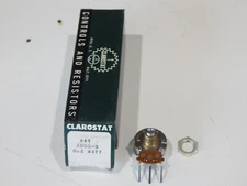 5K OHM 5000 1/2 WATT POTENTIOMETER QUALITY CLAROSTAT A47-5000-S - FAST SHIPPING