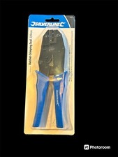 Silverline Ratchet Crimping Tool 220mm Hardened Tempered Steel Wire Cable PL55