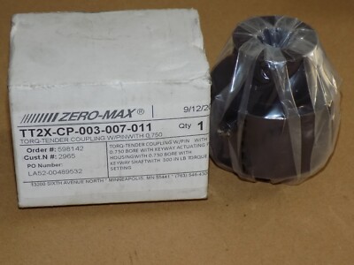 Zero- max TT2X-CP-003-007-011 Torque Tender