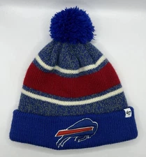 Buffalo Bills ‘47 Brand Cuffed Pom Hat OS