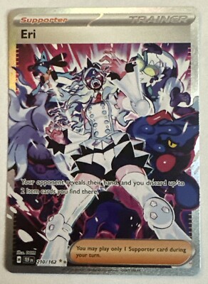Pokémon TCG Eri Scarlet & Violet-Temporal Forces 210/162 Holo Special...
