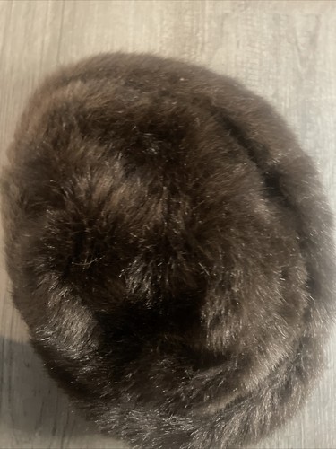 faux fur hat betmar - Gem