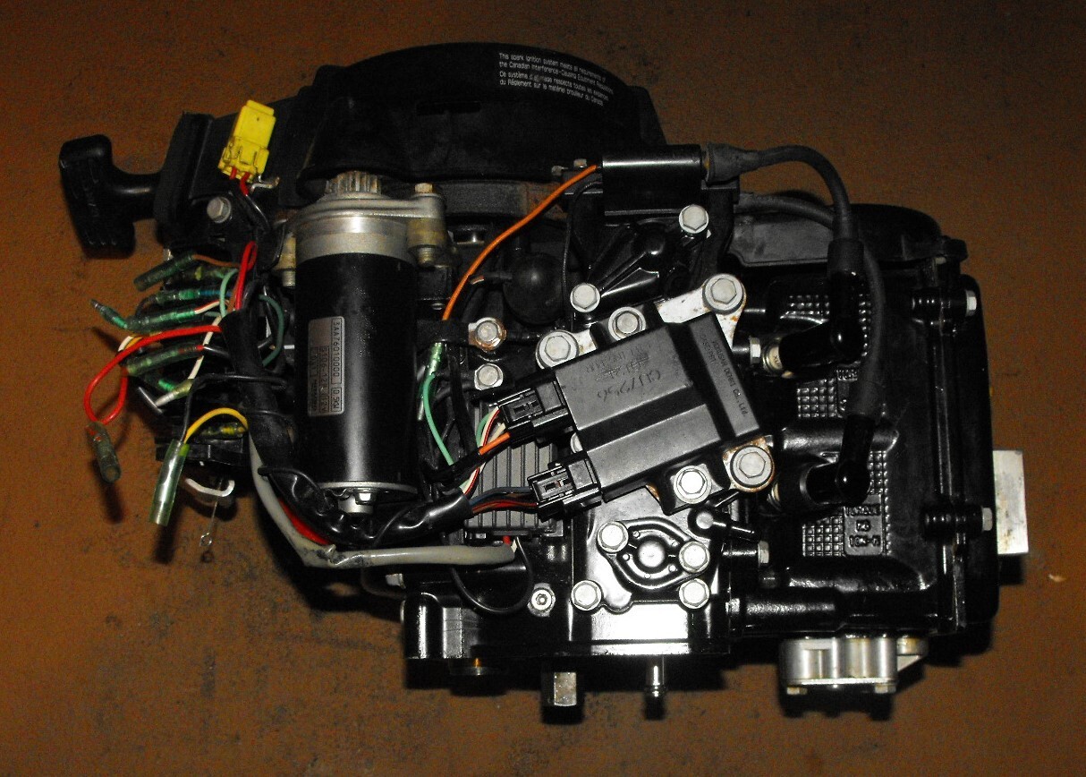 Mercury 8 & 9.9 4 Stroke Fully Dressed Power Head PN 8M0145937 Fits 2005 & Newer