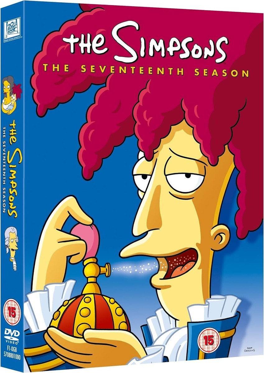 THE SIMPSONS 第17シーズン DVD THE SIMPSONS COMPLETE SERIES 17 DVD 17th Seventeenth Season