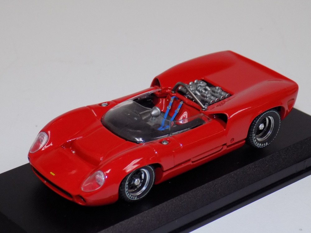 1/43 Best Model Lola T70 Spyder in Red from 1956 PROVA #9175