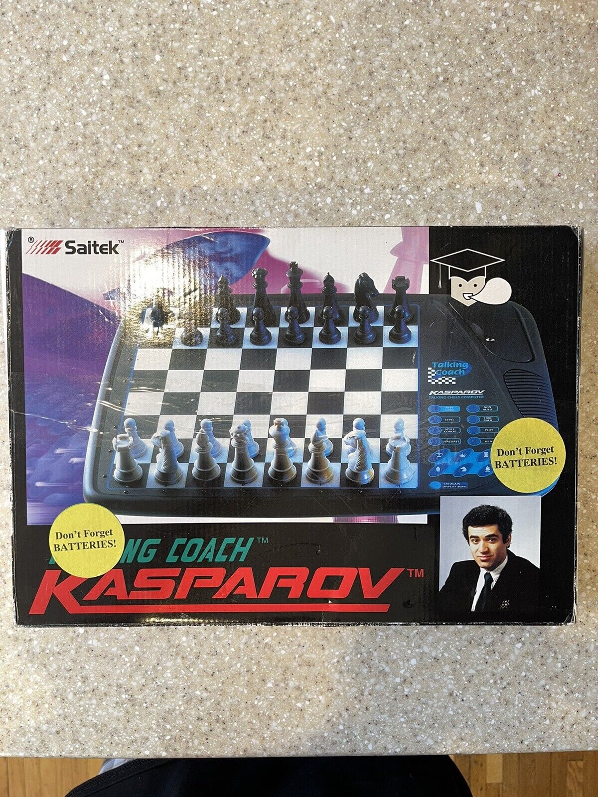 Saitek Garry Kasparov Coach Partner Electronic Chess Board