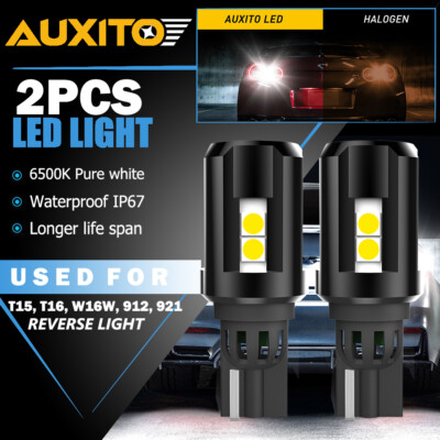 AUXITO 912 921 T15 W16W Anty Hyper Flash LED Bulb For Car Backup Reverse Light