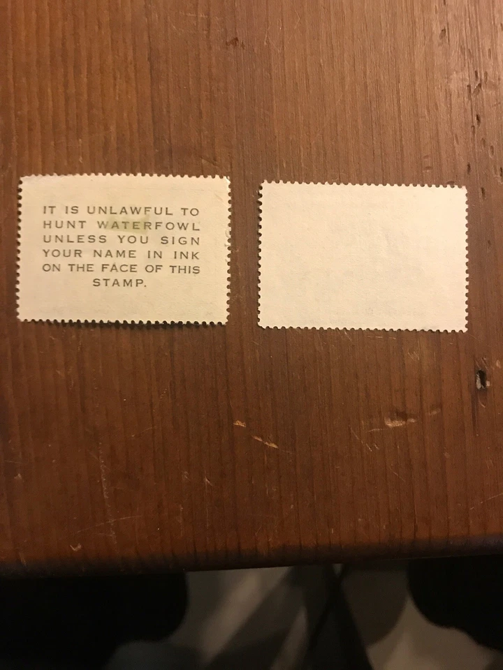 US RW22-RW23 $2 Duck Hunting 1 OGH 1 NGNH - Image 2 of 2