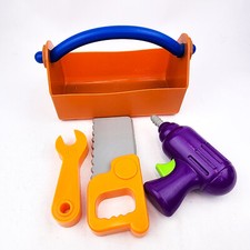 Learning Resources Sprouts Fix It My Very Own Tool Set 4 pieces Saw Wrench Drill