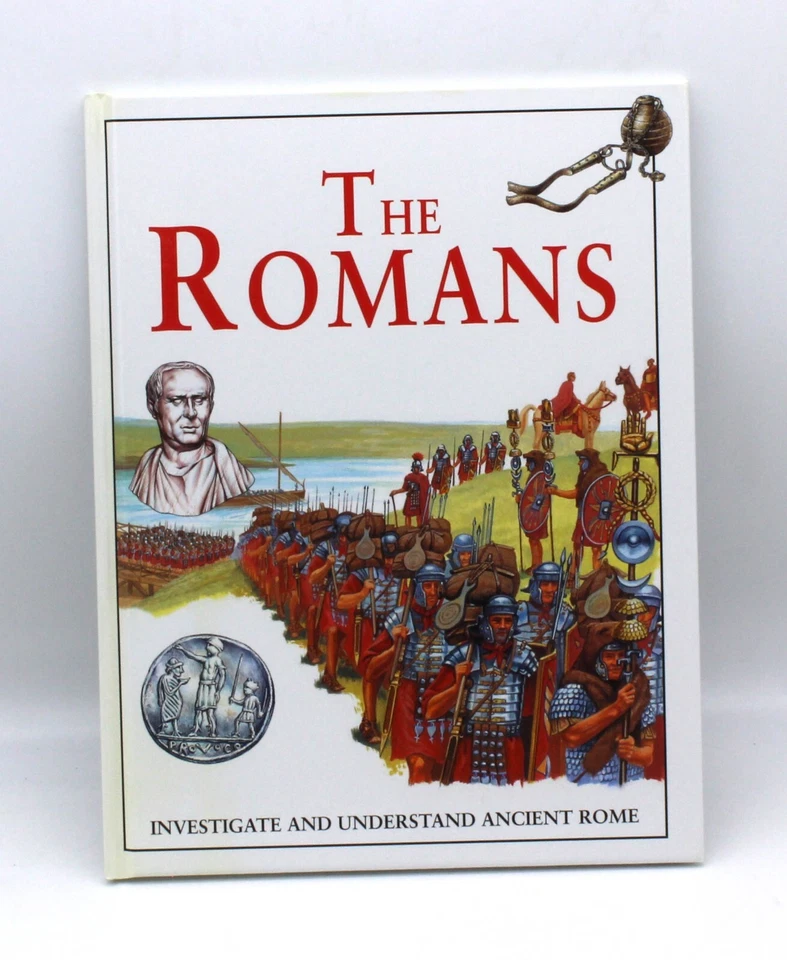 The Romans Illustrated Hardback Guide History Learning Educational Reading Book - Image 2 of 4