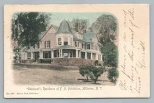 FA Hotchkiss House Oakhurst MILLERTON NY Hand Colored Dutchess County Albertype