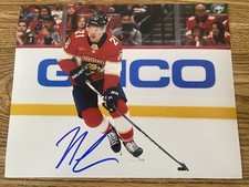 Nick Cousins Autographed 8x10 Photo Florida Panthers