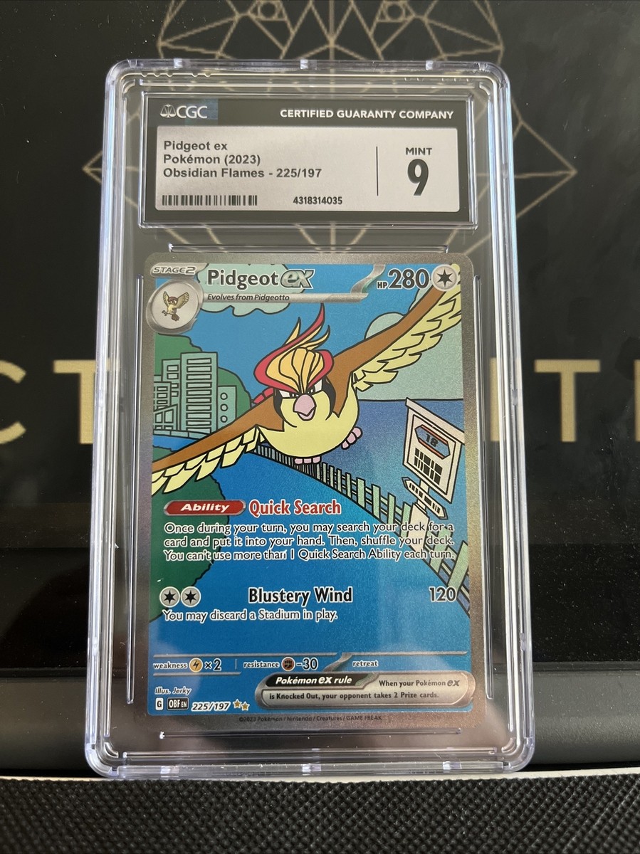ポケトーク Pidgeot ex SiR 225/197 Obsidian Flames Special Illustration