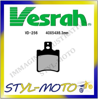 VD-256 Beläge Vorne Organisch Yamaha Yg 50 ZR Super Jog ZR 2000