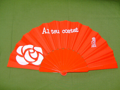 FANS from SPAIN red with text ''on your side''
