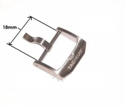 TAG HEUER fibbia 18mm ORIGINALE steel buckle boucle hebilla Dornschließe FC1066