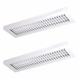 2x StarLicht LED Büro Deckenleuchte Rasterleuchte 34W neutralweiß 90cm