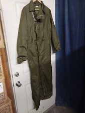 NWOT US Military Cold Weather Mechanic Coveralls Green Size Small 