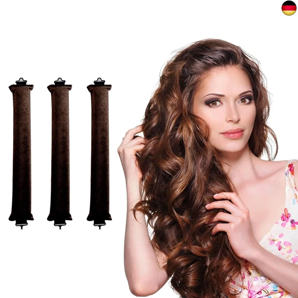 MARKE HAOXYO 3 Stück Locken Ohne Hitze,Lockenwickler über Nacht,Locken Ohne Hitze für Lange H