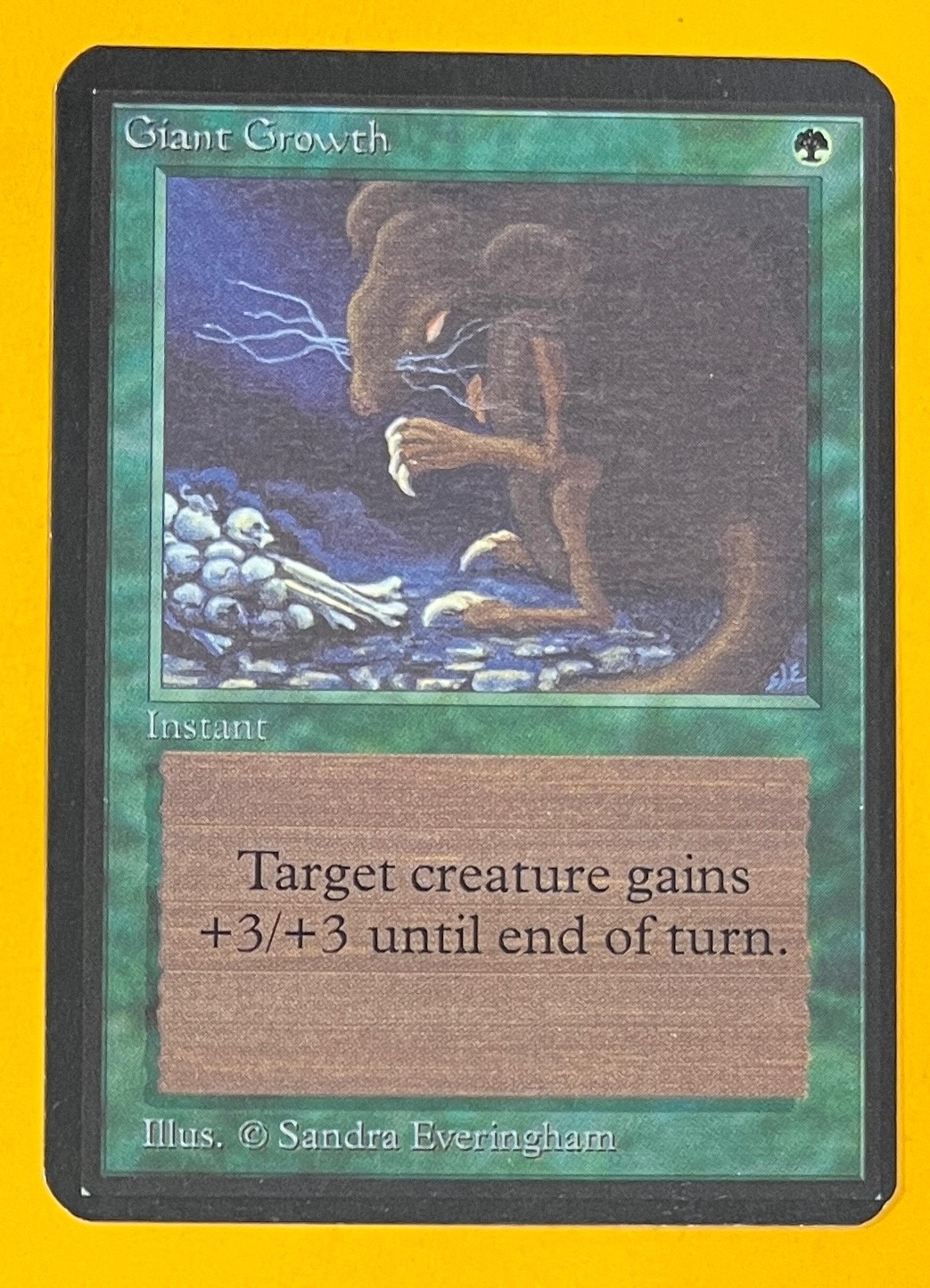 MTG GIANT GROWTH Alpha (OldManMTG 013-625)