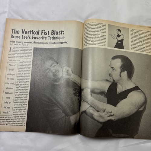 INSIDE KUNG FU MAGAZIN Ultimative KAMPFKUNST Berichterstattung Rückseite Ausgabe Nov 1990 - Bild 10 von 10