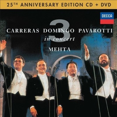 The Three Tenors 25th Anniversary [CD/DVD Combo]