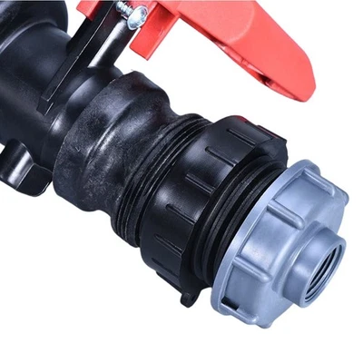 Adaptateur de réservoir IBC 1 pièce pour-Schutz Valve Garden Tank Connector Ib - Photo 1/4