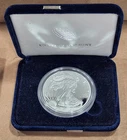 2016-W US Mint American Eagle Silver Proof $1 One Ounce Coin OGP & COA Beautiful