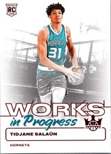 2024-25 Panini Court Kings - Works in Progress Tidjane Salaun #30 Ruby /149 (RC)