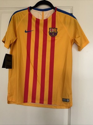 Nike FC Barcelona 2016/17 Official Jersey NWT No Name XL Youth 13-15 Years Boys