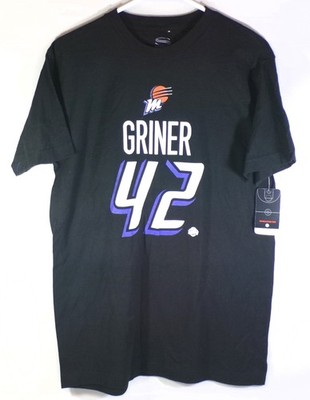 Brittney Griner Rebel Phoenix Mercury Stadium Essentials T-Shirt Black New L